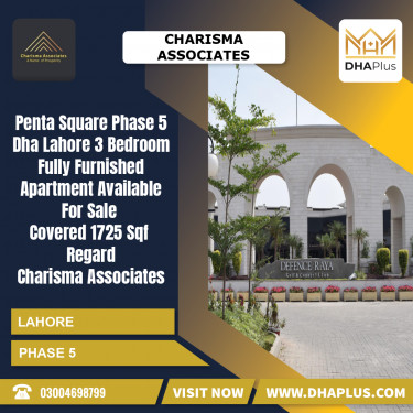 1725 Sq. Ft. Residential Apartment for Sale in Phase 5, Lahore - (DP-40060)
