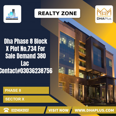1 Kanal Residential Plot for Sale in Sector X -  Phase 8, Lahore - (DP-40116)
