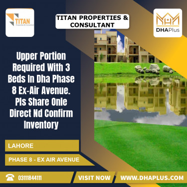 1 Kanal Residential Portion for Rent in Phase 8 - Ex Air Avenue, Lahore - (DP-40145)
