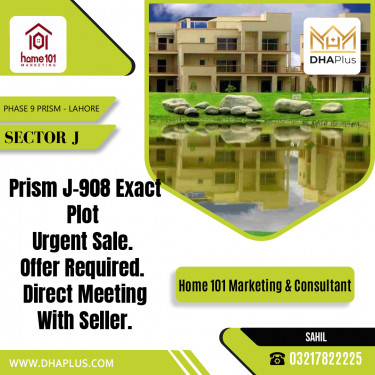 5 Marla Residential Plot for Sale in Sector J -  Phase 9 Prism, Lahore - (DP-40202)