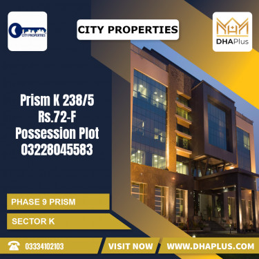 5 Marla Residential Plot for Sale in Sector K -  Phase 9 Prism, Lahore - (DP-40327)