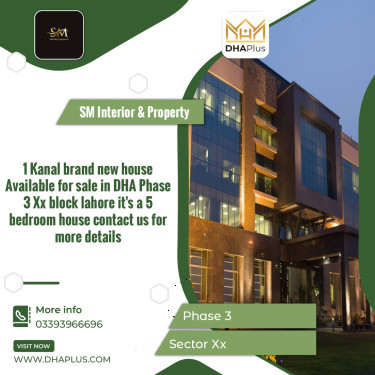 1 Kanal Residential House for Sale in Sector XX -  Phase 3, Lahore - (DP-40351)