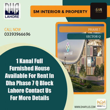1 Kanal Residential House for Rent in Sector Q -  Phase 7, Lahore - (DP-40396)