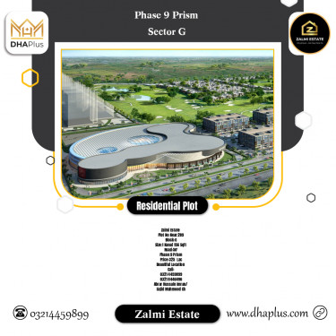 1 Kanal Residential Plot for Sale in Sector G -  Phase 9 Prism, Lahore - (DP-40426)