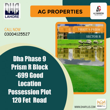 10 Marla Residential Plot for Sale in Sector R -  Phase 9 Prism, Lahore - (DP-40471)