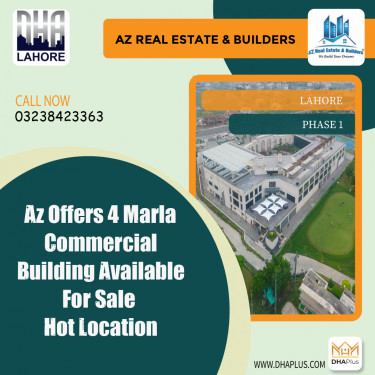 4 Marla Residential Plaza for Sale in Phase 1, Lahore - (DP-40572)