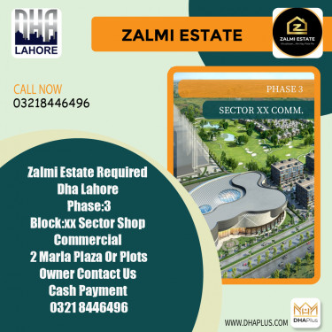 2 Marla Required Commercial Shop in Sector XX Commercial -  Phase 3, Lahore - (DP-40636)