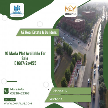 10 Marla Residential Plot for Sale in Sector E -  Phase 6, Lahore - (DP-40722)