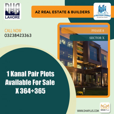 2 Kanal Residential Plot for Sale in Sector X -  Phase 8, Lahore - (DP-40723)