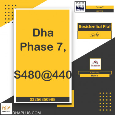 1 Kanal Residential Plot for Sale in Sector S -  Phase 7, Lahore - (DP-40833)