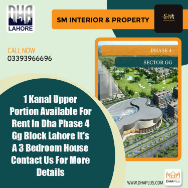 1 Kanal Residential Portion for Rent in Sector GG -  Phase 4, Lahore - (DP-40836)