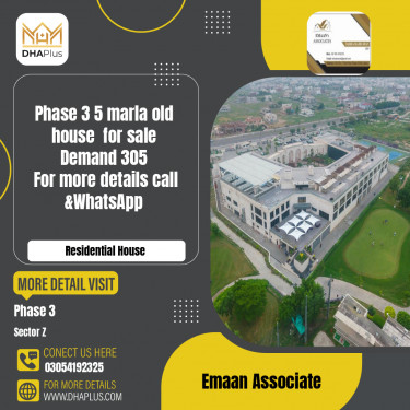 5 Marla Residential House for Sale in Sector Z -  Phase 3, Lahore - (DP-40850)