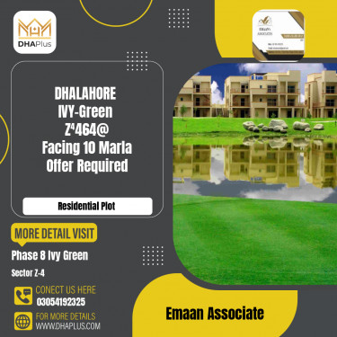 5 Marla Residential Plot for Sale in Sector Z-4 -  Phase 8 Ivy Green, Lahore - (DP-40864)