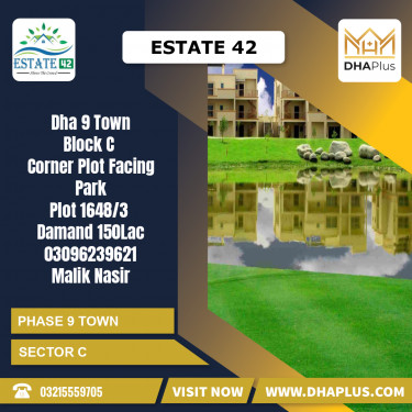 5.6 Marla Residential Plot for Sale in Sector C -  Phase 9 Town, Lahore - (DP-40972)
