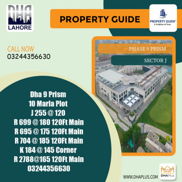 10 Marla Residential Plot for Sale in Sector J -  Phase 9 Prism, Lahore - (DP-41045)