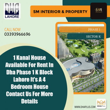 1 Kanal Residential House for Rent in Sector K -  Phase 1, Lahore - (DP-41056)