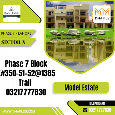 1 Kanal Residential Plot for Sale in Sector X -  Phase 7, Lahore - (DP-41296)
