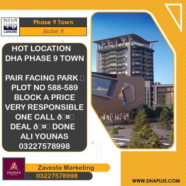 5 Marla Residential Plot for Sale in Sector A -  Phase 9 Town, Lahore - (DP-41336)