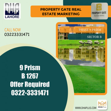 1 Kanal Residential Plot for Sale in Sector B -  Phase 9 Prism, Lahore - (DP-41344)