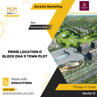 5 Marla Residential Plot for Sale in Sector D -  Phase 9 Town, Lahore - (BP-41768)