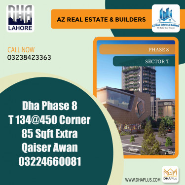 1 Kanal Residential Plot for Sale in Sector T -  Phase 8, Lahore - (BP-42540)