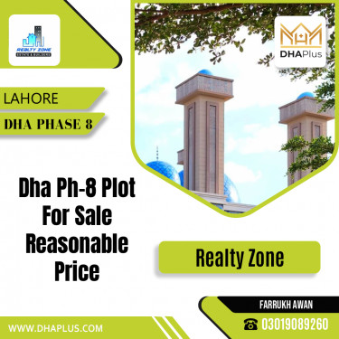 1 Kanal Residential Plot for Sale in DHA Phase 8, Lahore - (BP-44651)