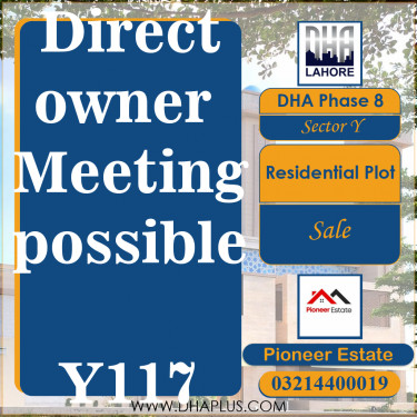 10 Marla Residential Plot for Sale in Sector Y, DHA Phase 8, Lahore - (BP-45421)