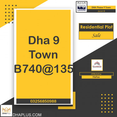 5 Marla Residential Plot for Sale in Sector B, DHA Phase 9 Town, Lahore - (BP-45937)