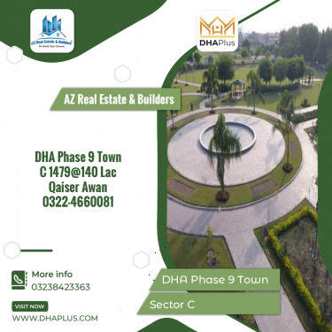 5 Marla Residential Plot for Sale in Sector C, DHA Phase 9 Town, Lahore - (BP-46127)