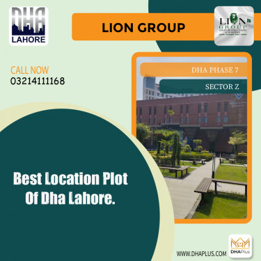 1 Kanal Residential Plot for Sale in Sector Z, DHA Phase 7, Lahore - (BP-46597)