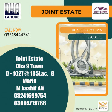 8 Marla Residential Plot for Sale in Sector D, DHA Phase 9 Town, Lahore - (BP-47275)