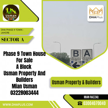 5 Marla Residential House for Sale in Sector A, DHA Phase 9 Town, Lahore - (BP-47864)