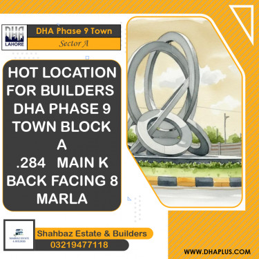 5 Marla Residential Plot for Sale in Sector A, DHA Phase 9 Town, Lahore - (BP-50010)