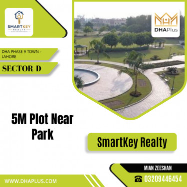 5 Marla Residential Plot for Sale in Sector D, DHA Phase 9 Town, Lahore - (BP-50032)