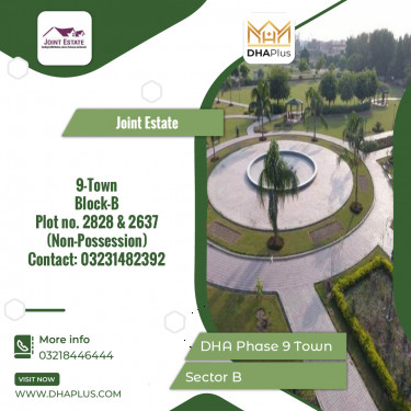 5 Marla Residential Plot for Sale in Sector B, DHA Phase 9 Town, Lahore - (BP-50160)