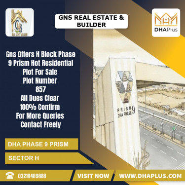 1 Kanal Residential House for Sale in Sector H, DHA Phase 9 Prism, Lahore - (BP-50297)