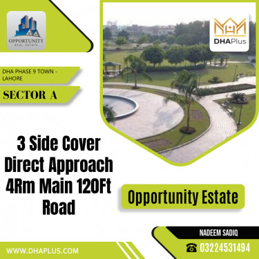 5 Marla Residential Plot for Sale in Sector A, DHA Phase 9 Town, Lahore - (BP-50866)