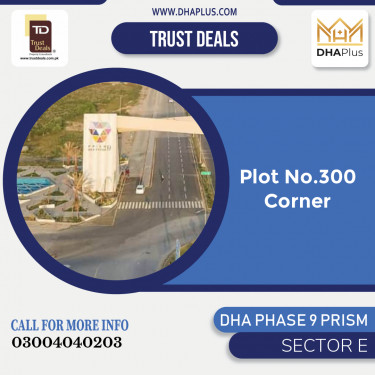 1 Kanal Residential Plot for Sale in Sector E, DHA Phase 9 Prism, Lahore - (BP-51367)